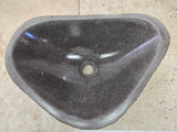Handmade Natural Oval River Stone  Bathroom Basin  RM 2409076