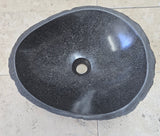 Handmade Natural Oval River Stone  Bathroom Basin  RM 2409022