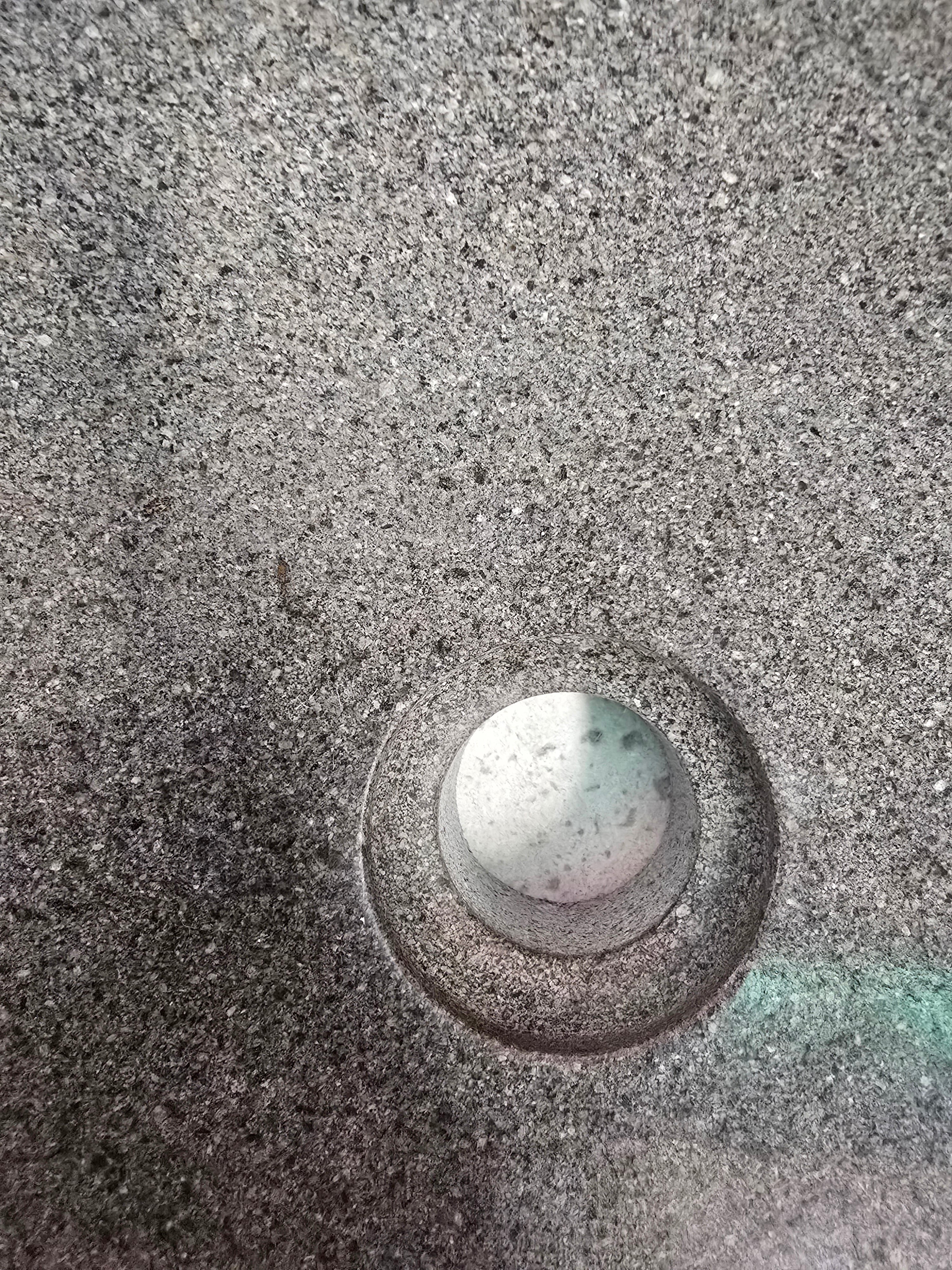 Handmade Natural Oval River Stone  Bathroom Basin  RS 2409090