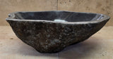 Handmade Natural Oval River Stone  Bathroom Basin  RM 25072019