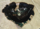 Natural Handmade Petrified Wood Basin - FSB 5060003