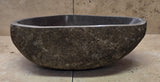 Handmade Natural Oval River Stone  Bathroom Basin  RM 2409041