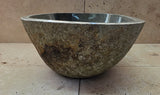 Handmade Natural Oval River Stone  Bathroom Basin  RS 2409024
