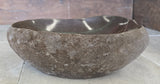 Handmade Natural Oval River Stone  Bathroom Basin  RVS 2409060