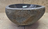 Handmade Natural Oval River Stone  Bathroom Basin  RM 2409193