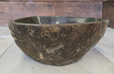Handmade Natural Oval River Stone  Bathroom Basin  RS 2409007