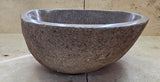 Handmade Natural Oval River Stone  Bathroom Basin  RS 2409030