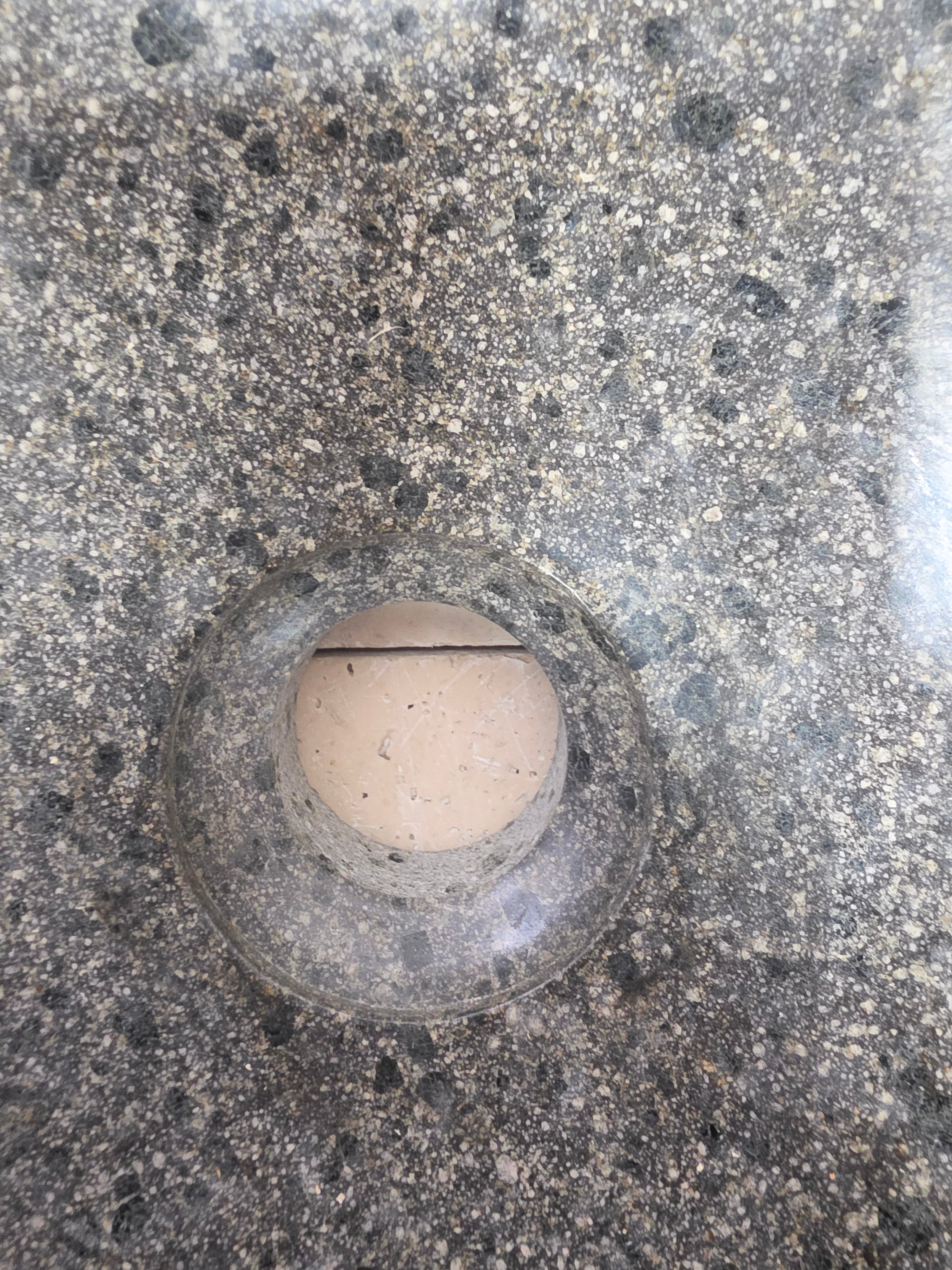 Handmade Natural Oval River Stone  Bathroom Basin TWIN SETS A & B RM 25072034