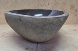 Handmade Natural Oval River Stone  Bathroom Basin  RS 240925