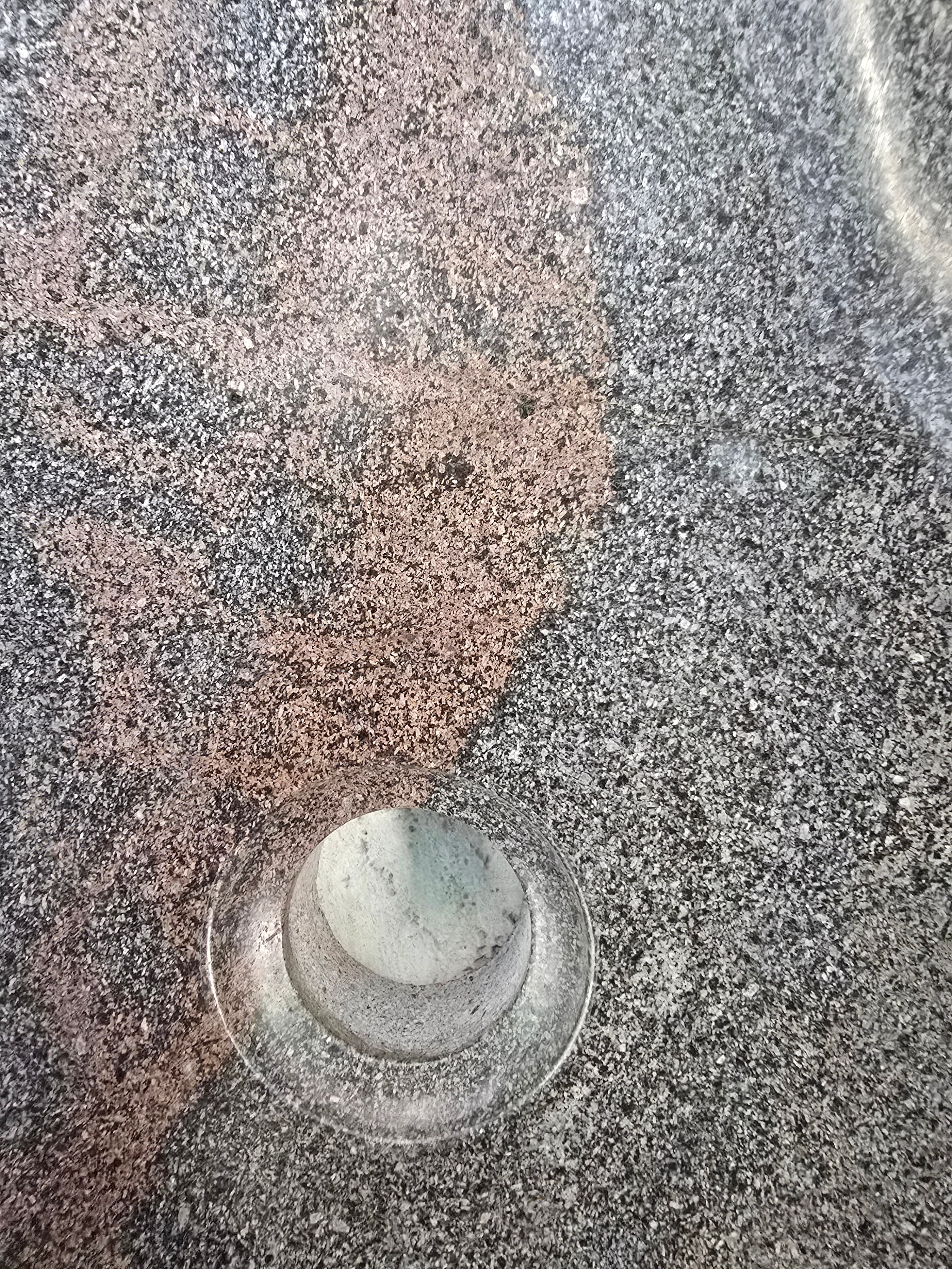 Handmade Natural Oval River Stone  Bathroom Basin  PHM 240915