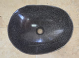 Handmade Natural Oval River Stone  Bathroom Basin  RVS 2409024