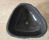 Handmade Natural Oval River Stone  Bathroom Basin  RS 2409149