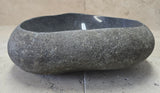 Handmade Natural Oval River Stone  Bathroom Basin  RVS 2409003