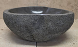 Handmade Natural Oval River Stone  Bathroom Basin  RS 24091123