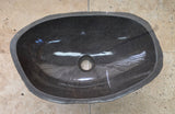 Handmade Natural Oval River Stone  Bathroom Basin  RM 25072013