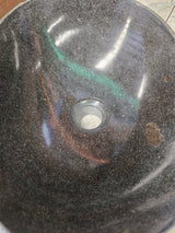 Handmade Natural Oval River Stone  Bathroom Basin  RVS 2409083