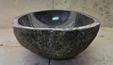 Handmade Natural Oval River Stone  Bathroom Basin  RM 25072095