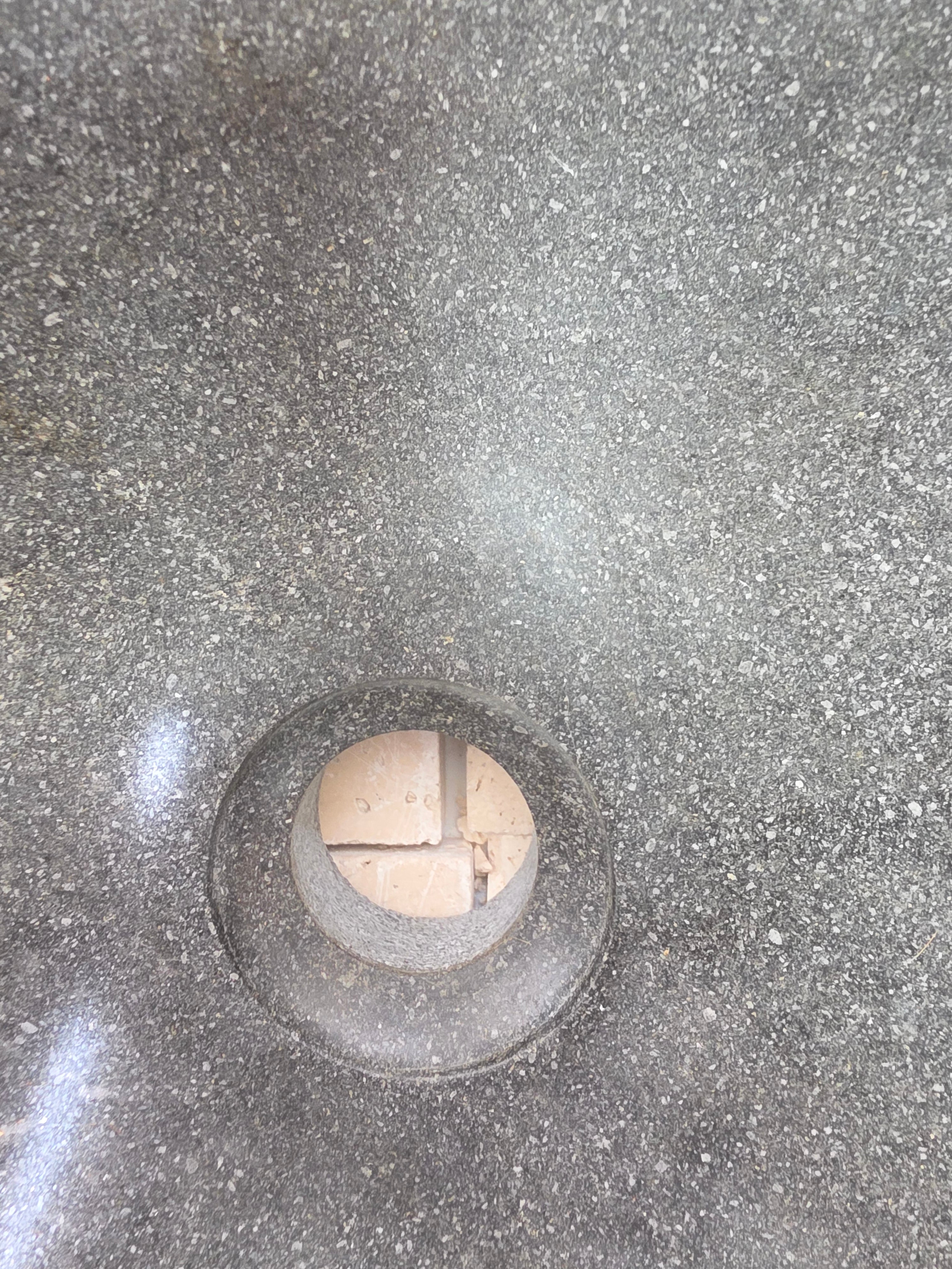 Handmade Natural Oval River Stone  Bathroom Basin  RM 2409110