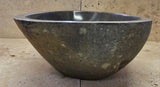 Handmade Natural Oval River Stone  Bathroom Basin  RL 240973