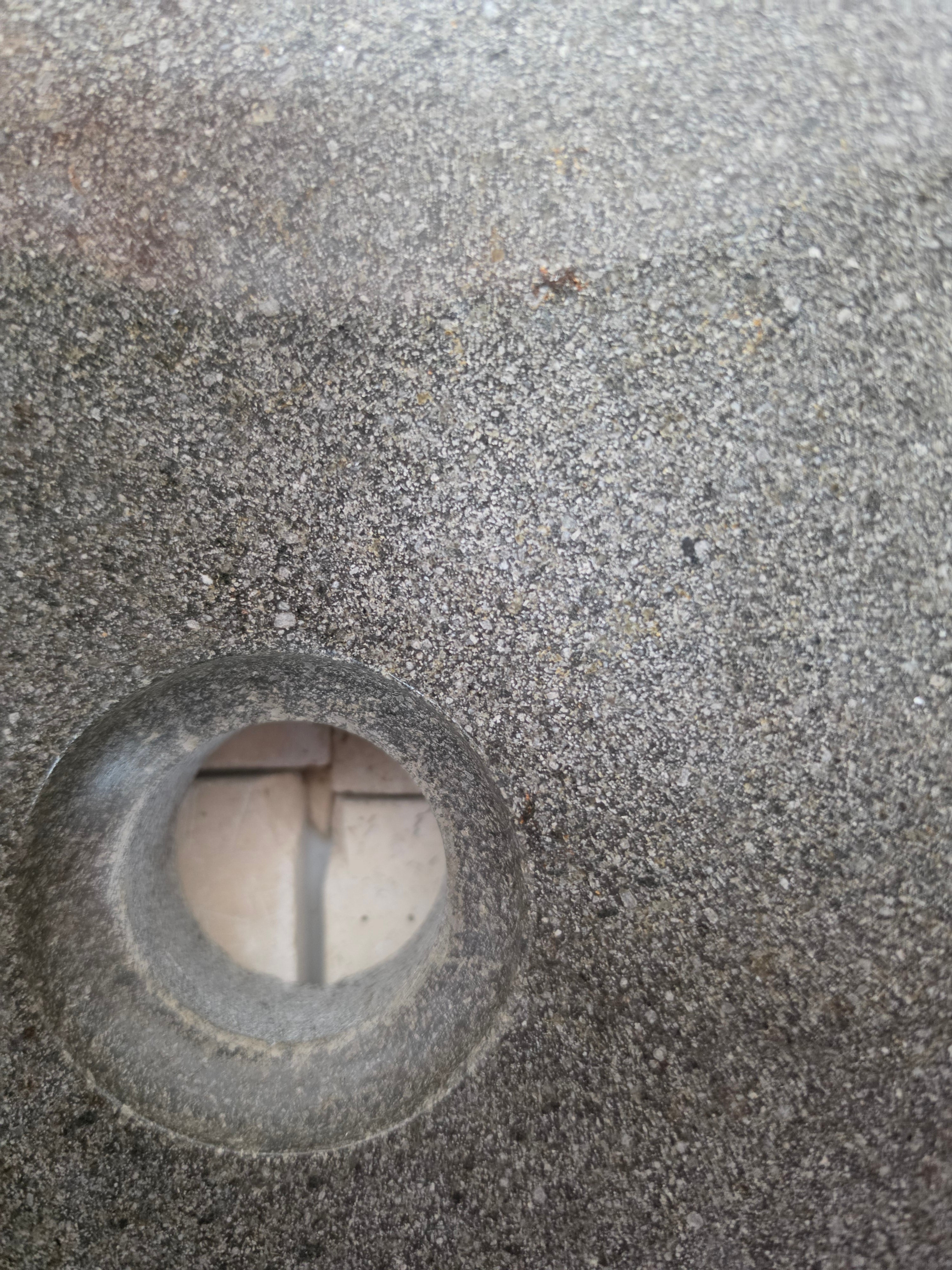 Handmade Natural Oval River Stone  Bathroom Basin  RM 25072069