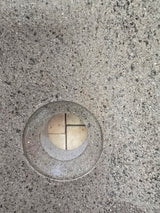 Handmade Natural Oval River Stone  Bathroom Basin  RVS 2409022