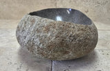 Handmade Natural Oval River Stone  Bathroom Basin  RVM 2409029