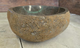 Handmade Natural Oval River Stone  Bathroom Basin  RM 2409089