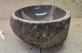 Handmade Natural Oval River Stone  Bathroom Basin  RS 250720450