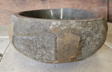 Handmade Natural Oval River Stone  Bathroom Basin  RM 2409148