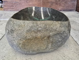 Handmade Natural Oval River Stone  Bathroom Basin  RVS 2409031