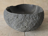 Handmade Natural Oval River Stone  Bathroom Basin  RVM 2409093