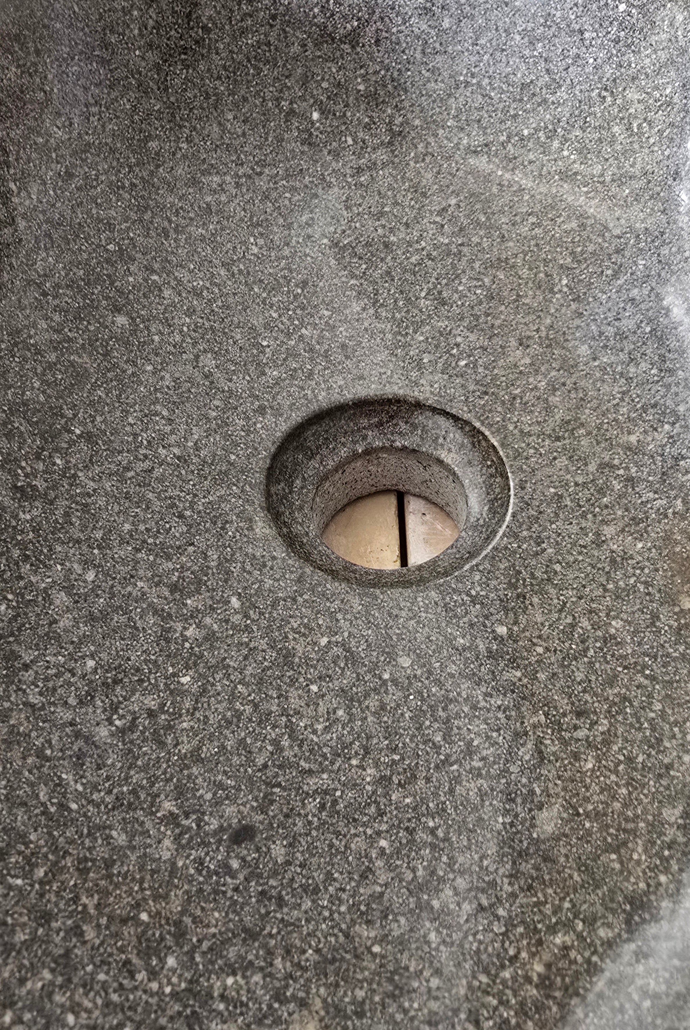 Handmade Natural Oval River Stone  Bathroom Basin  RVM 2409086