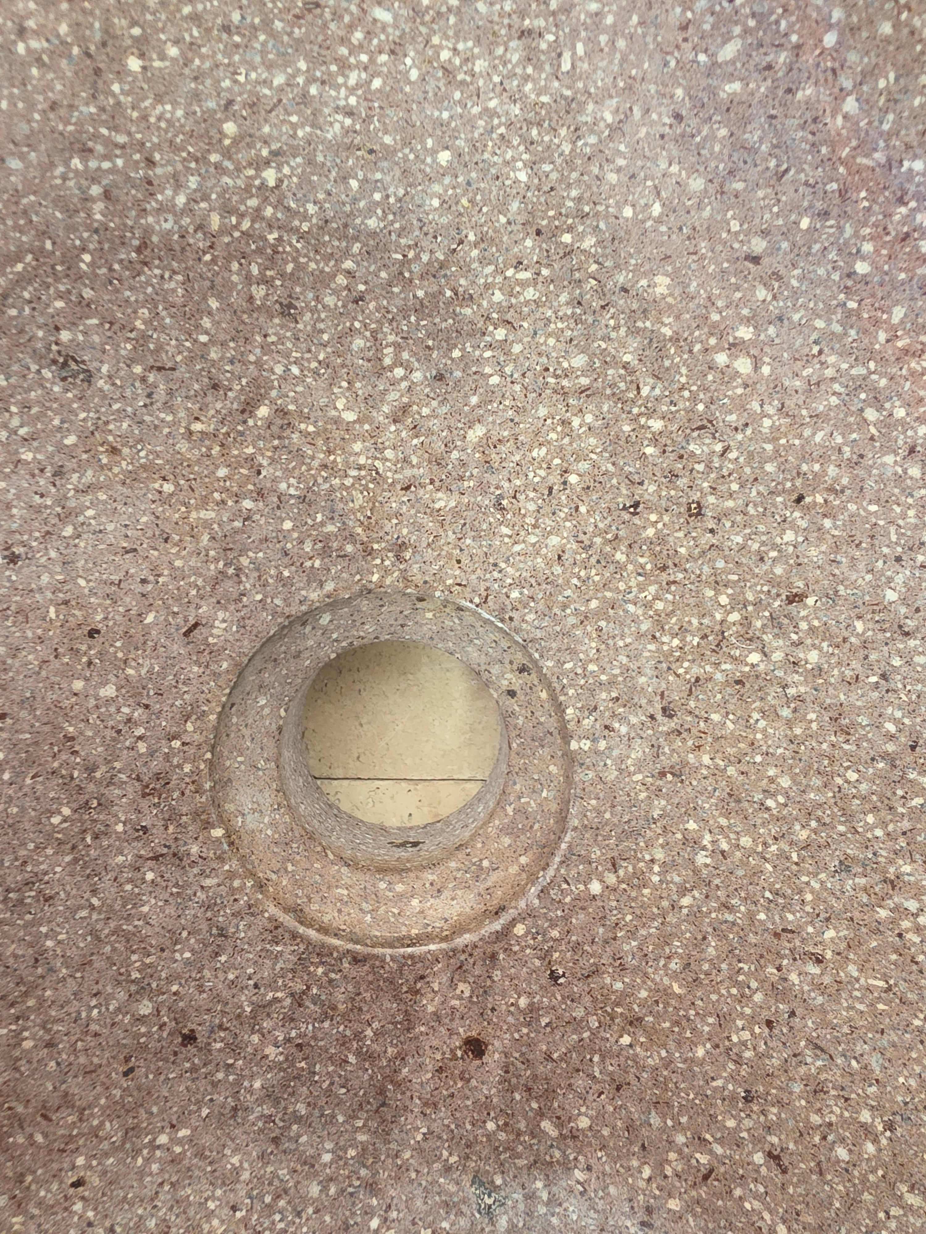 Handmade Natural Oval River Stone  Bathroom Basin  RM 25072044