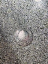 Handmade Natural Oval River Stone  Bathroom Basin  RS 2409027