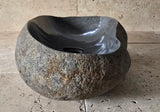 Handmade Natural Oval River Stone  Bathroom Basin  RVL 240948