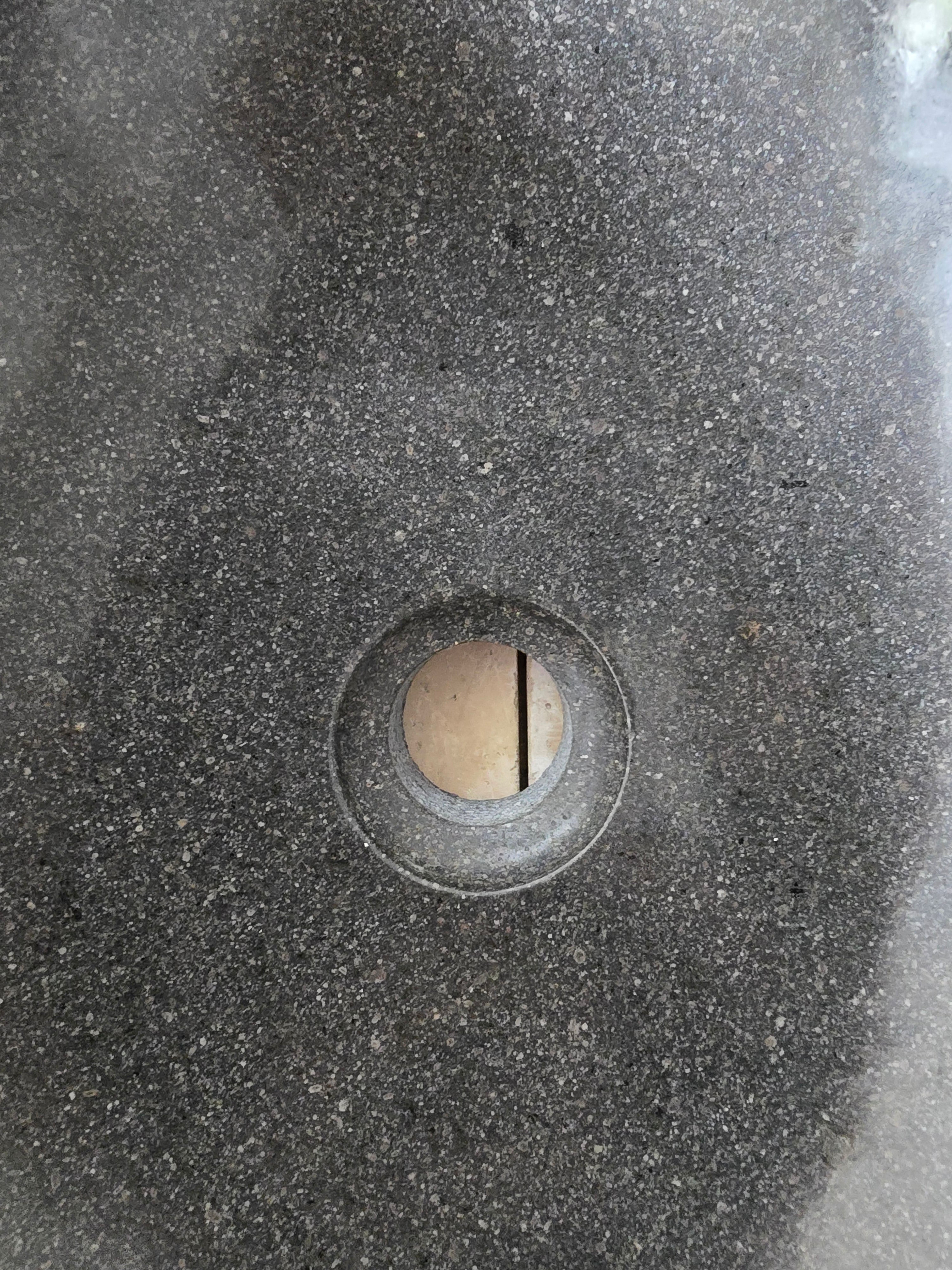 Handmade Natural Oval River Stone  Bathroom Basin  RVM 2409093