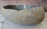 Handmade Natural Oval River Stone  Bathroom Basin  RVL 240946