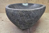 Handmade Natural Oval River Stone  Bathroom Basin  RM 2409095