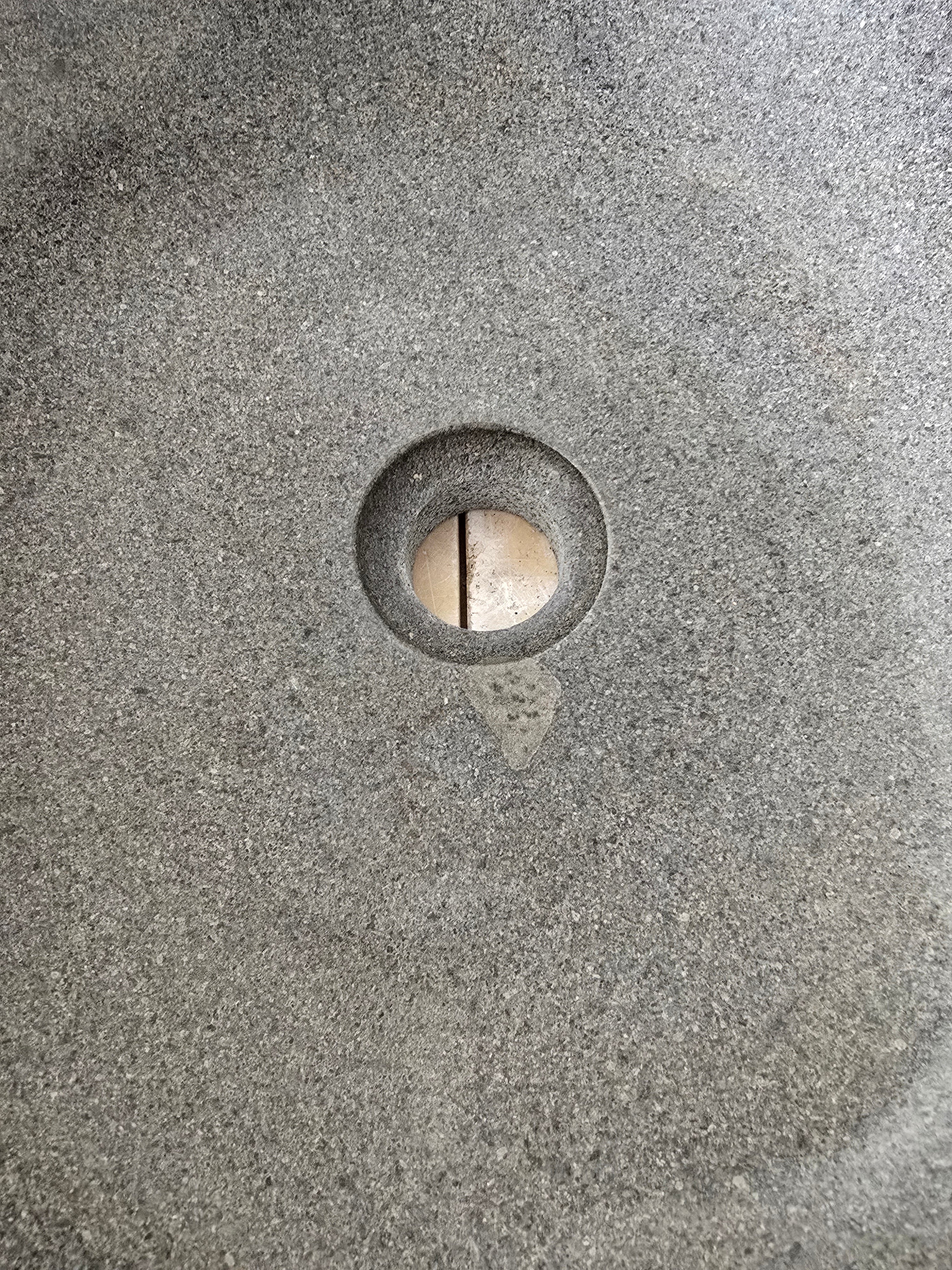 Handmade Natural Oval River Stone  Bathroom Basin  RVM 2409084