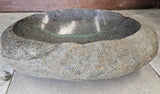 Handmade Natural Oval River Stone  Bathroom Basin  PHM 240908