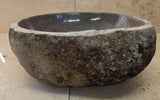 Handmade Natural Oval River Stone  Bathroom Basin  RS 250720450
