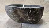 Handmade Natural Oval River Stone  Bathroom Basin  RM 2409039