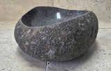 Handmade Natural Oval River Stone  Bathroom Basin  RVM 2409027