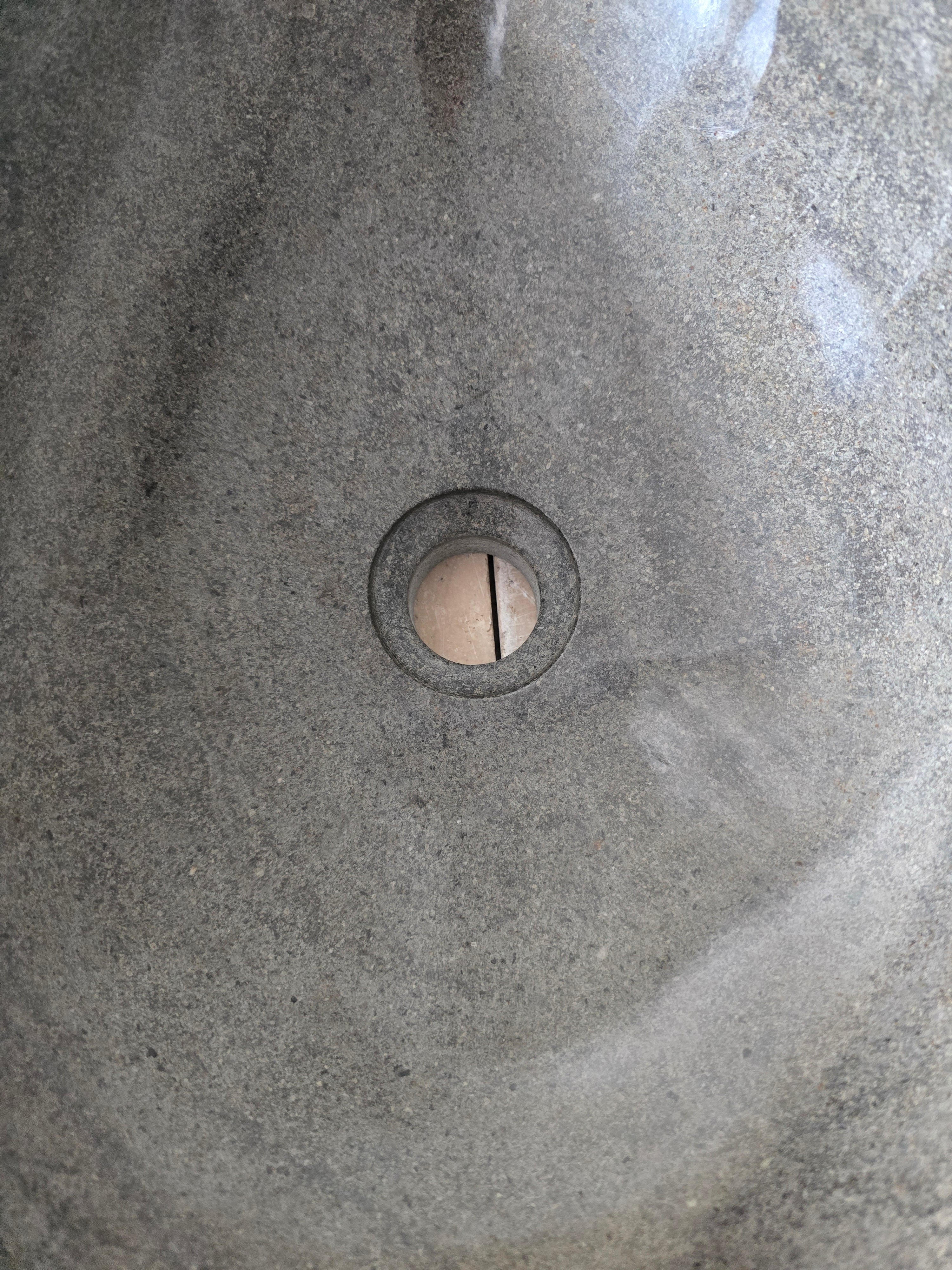 Handmade Natural Oval River Stone  Bathroom Basin  RM 2409080