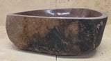 Handmade Natural Oval River Stone  Bathroom Basin  RM 2409125