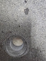 Handmade Natural Oval River Stone  Bathroom Basin  RM 2409020