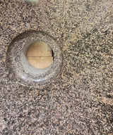 Handmade Natural Oval River Stone  Bathroom Basin  RS 2409030