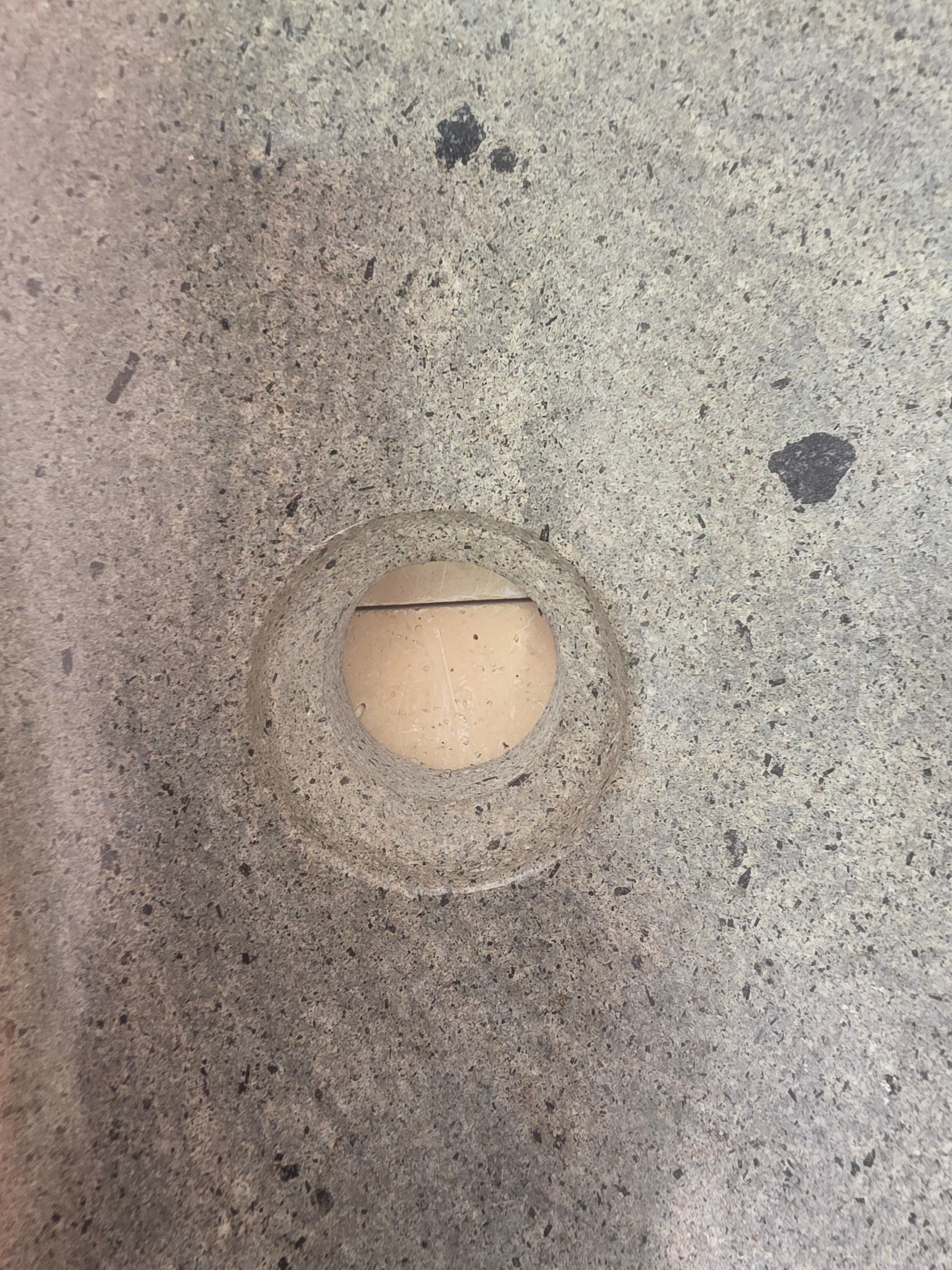 Handmade Natural Oval River Stone  Bathroom Basin TWIN SETS A & B RM 25072050