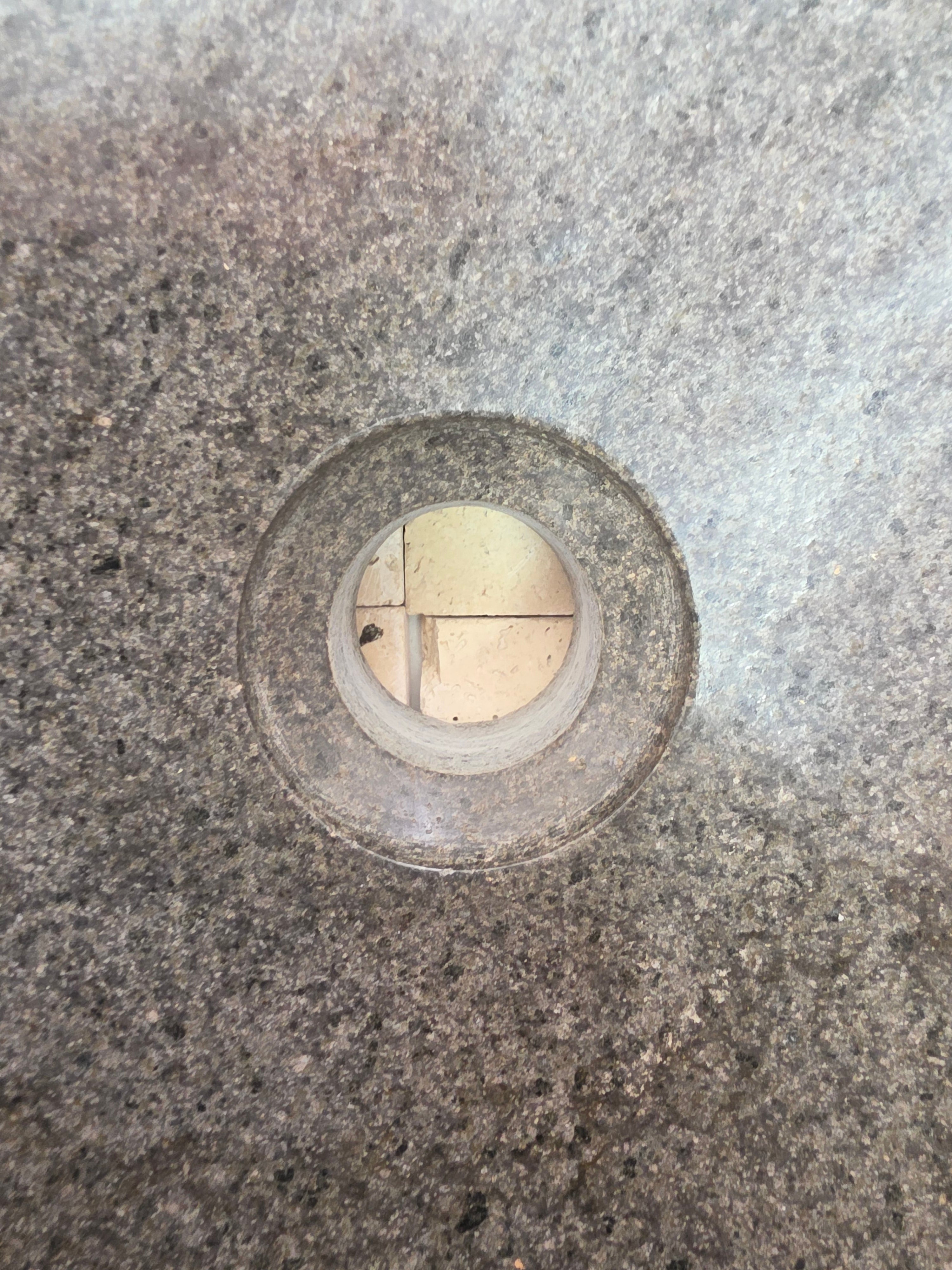 Handmade Natural Oval River Stone  Bathroom Basin  RVS 2409015
