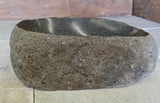 Handmade Natural Oval River Stone  Bathroom Basin  RVS 2409066